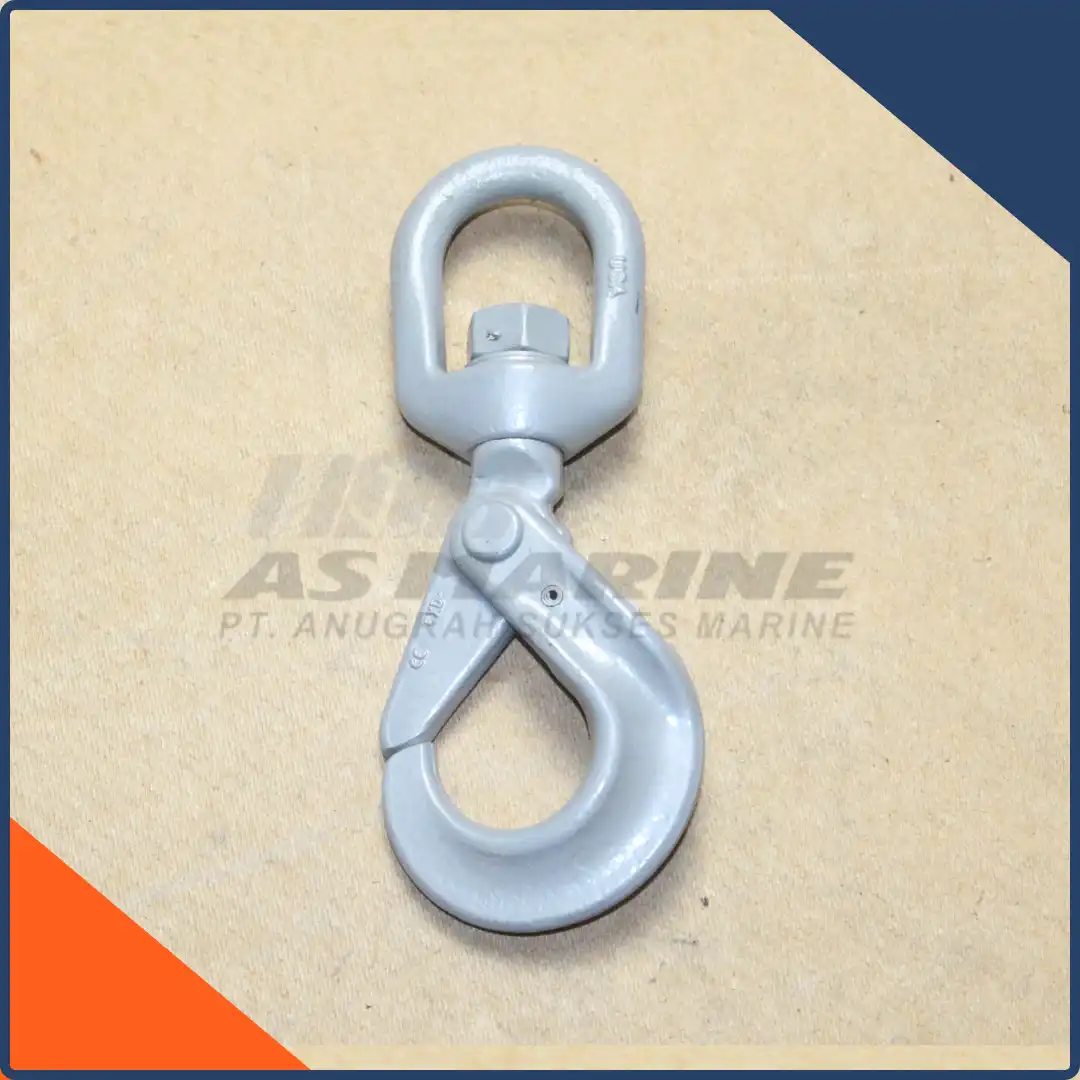 Crosby USA Swivel Shur-Loc Hook / Kait / Gancu S1326 1/4 - 5/16 Inch